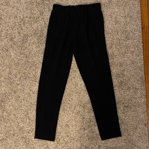 Theory Women black straight leg dress pants size small